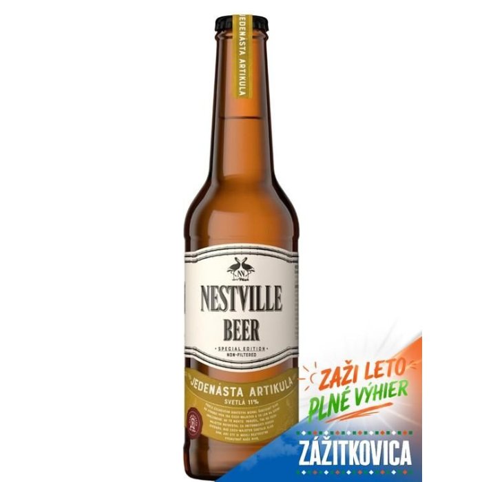 Nestville Beer Jedenásta Artikula 11% 0,33L Pasterizované