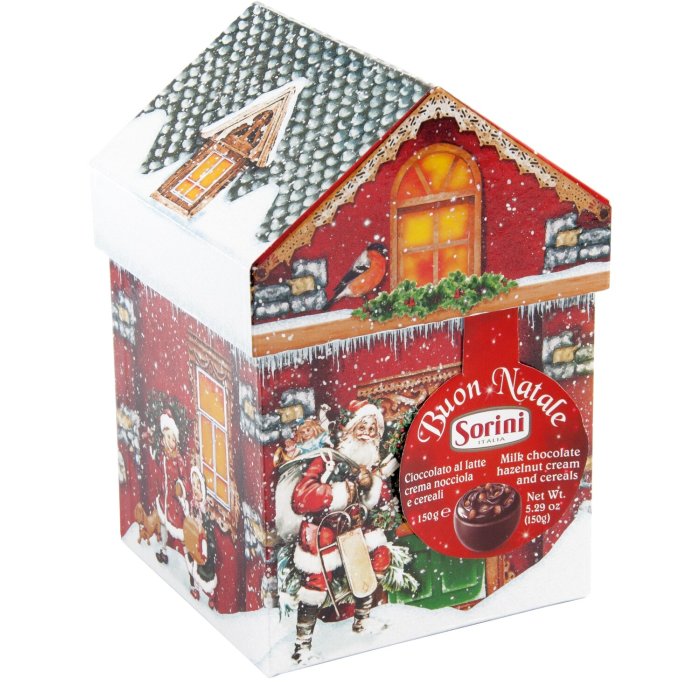 Bonboniéra Sorini Christmas House 150g - náhodný výber