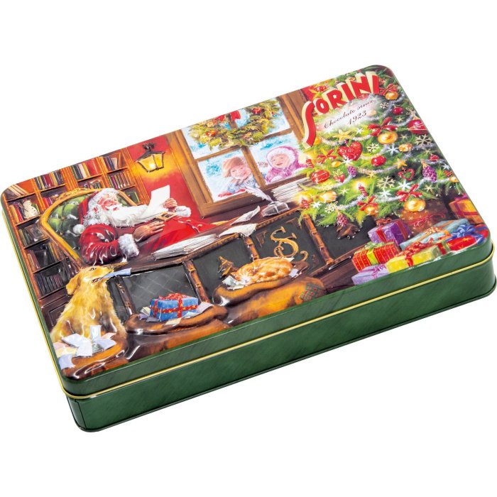 Bonboniéra Sorini Christmas Time Tin 185g - náhodný výber
