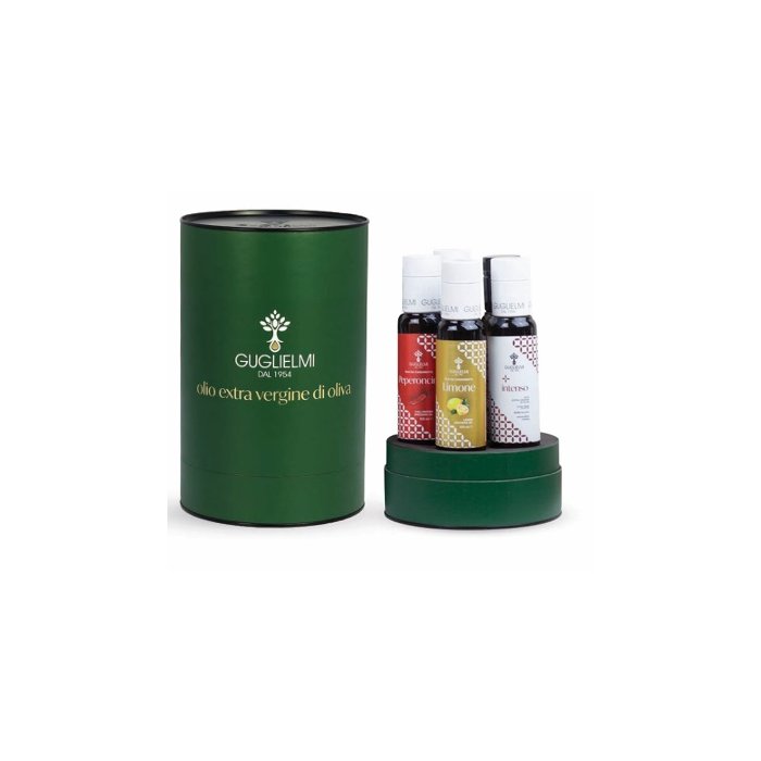 Guglielmi Ochutené olivové oleje – degustačný set 5x 100ml