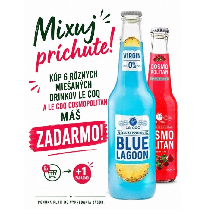 Le Coq Blue Lagoon 0,0% 0,33L