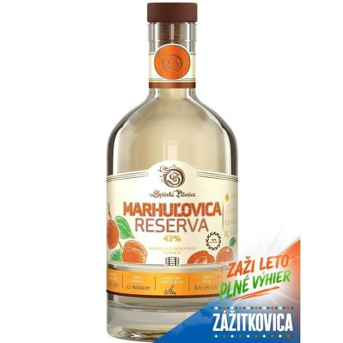 Marhuľovica RESERVA 43% 0,7L