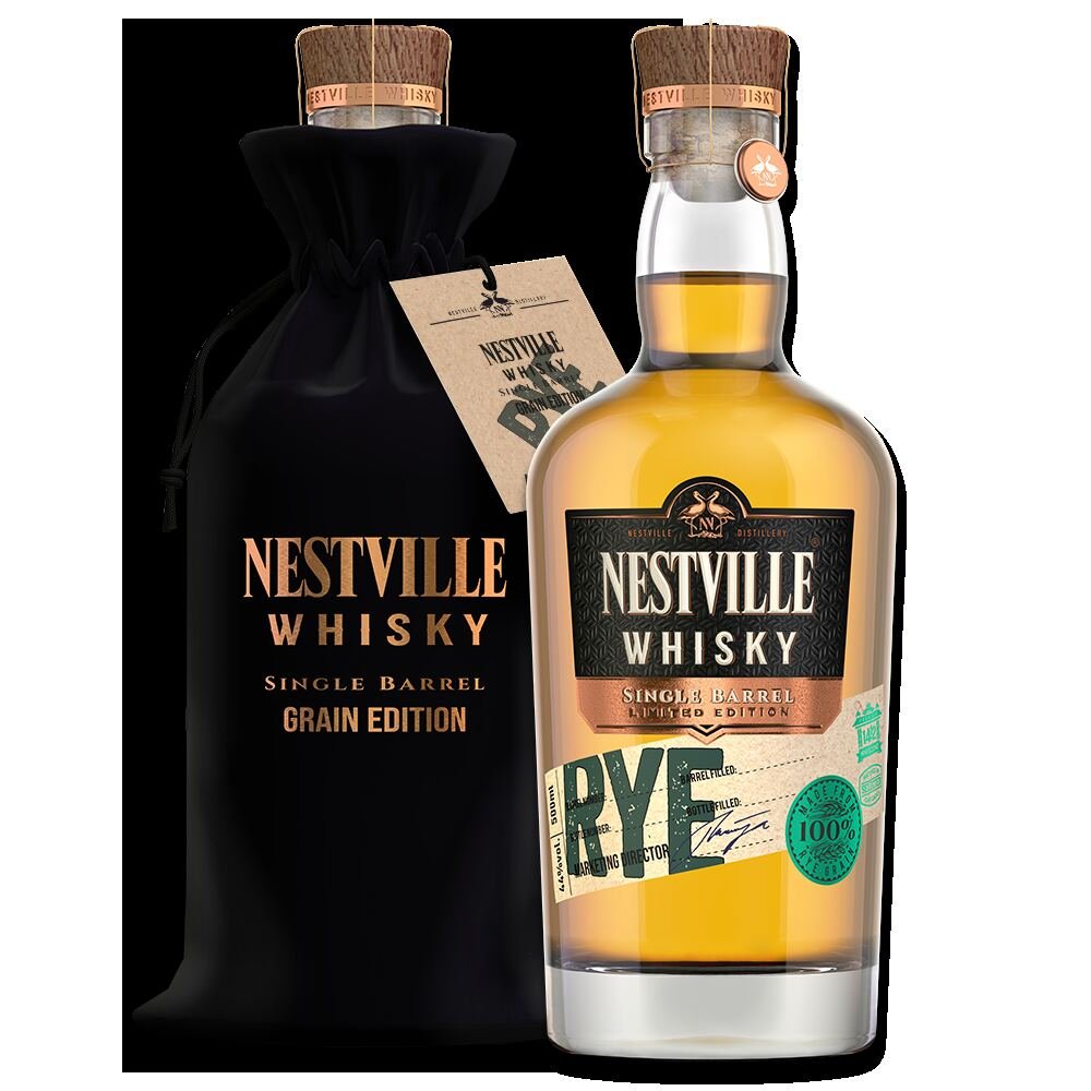 Nestville Whisky Single Barrel Rye 44% 0,5L • 1day.sk