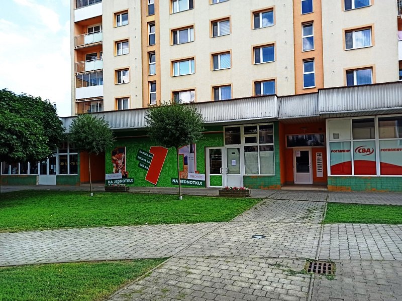 Sabinov, Matice slovenskej 1400 - zrušená predajňa