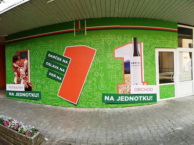 Sabinov, Matice slovenskej 1400 - zrušená predajňa